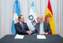 Firma de convenio marco de colaboración entre la Cámara Española de Comercio de la República Argentina y la OEI Argentina