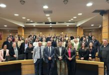 CEIB, CEOE y FIJE se reúnen con los alumnos del programa de posgrado de la Universidad paraguaya de Columbia
