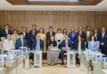 Junta de Directores del Conep recibe a la vicepresidenta de la República, Raquel Peña