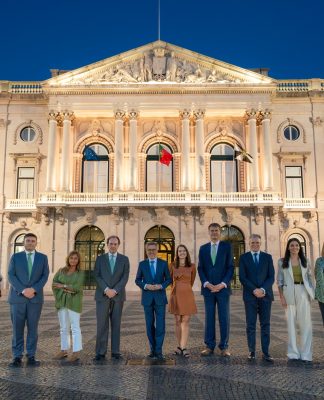 Fundación Iberdrola realiza la iluminación de la fachada principal del Ayuntamiento de Lisboa (Portugal)