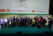 El Plan de Respaldos a Autónomos del Gobierno de Canarias recibe el Autónomo del Año en la gala realizada por ATA