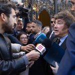 La intensa jornada de Javier Milei en España