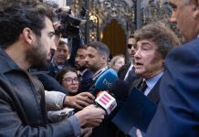 La intensa jornada de Javier Milei en España